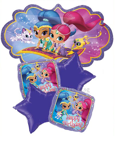 Shimmer and Shine Balloon Package