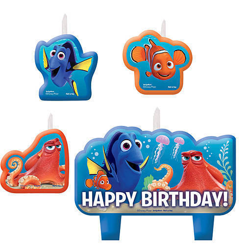 Nemo Finding Dory Birthday Candle Set