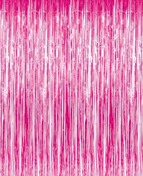 Pink Metallic Foil Tinsel